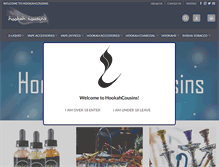 Tablet Screenshot of hookahcousins.com